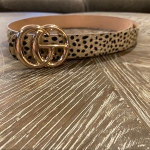 Cheetah Fucci Belt